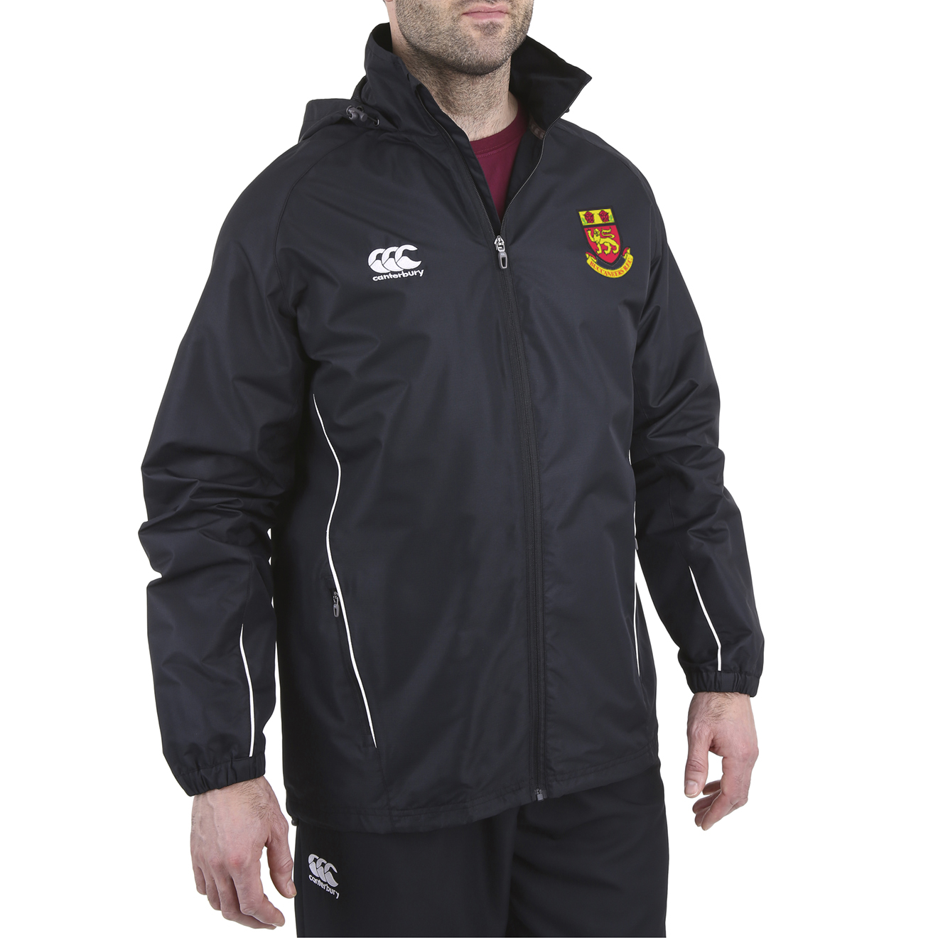 Buccaneers RFC - Canterbury Full Zip Rain Jacket