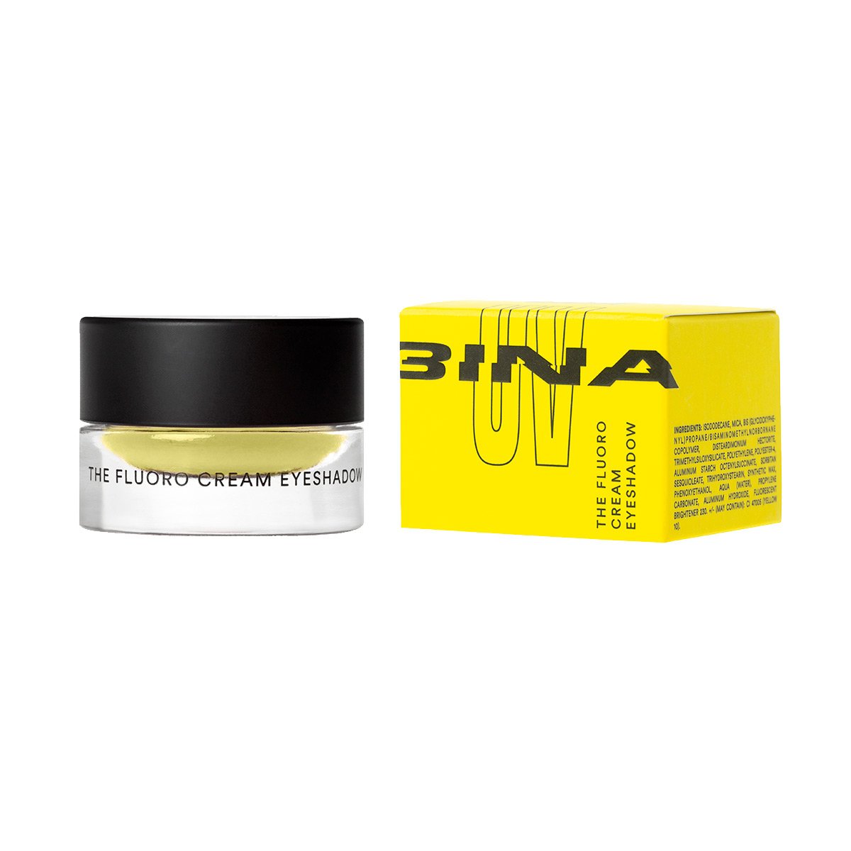 3INA Makeup | The Fluoro Cream Eyeshadow 400 Yellow