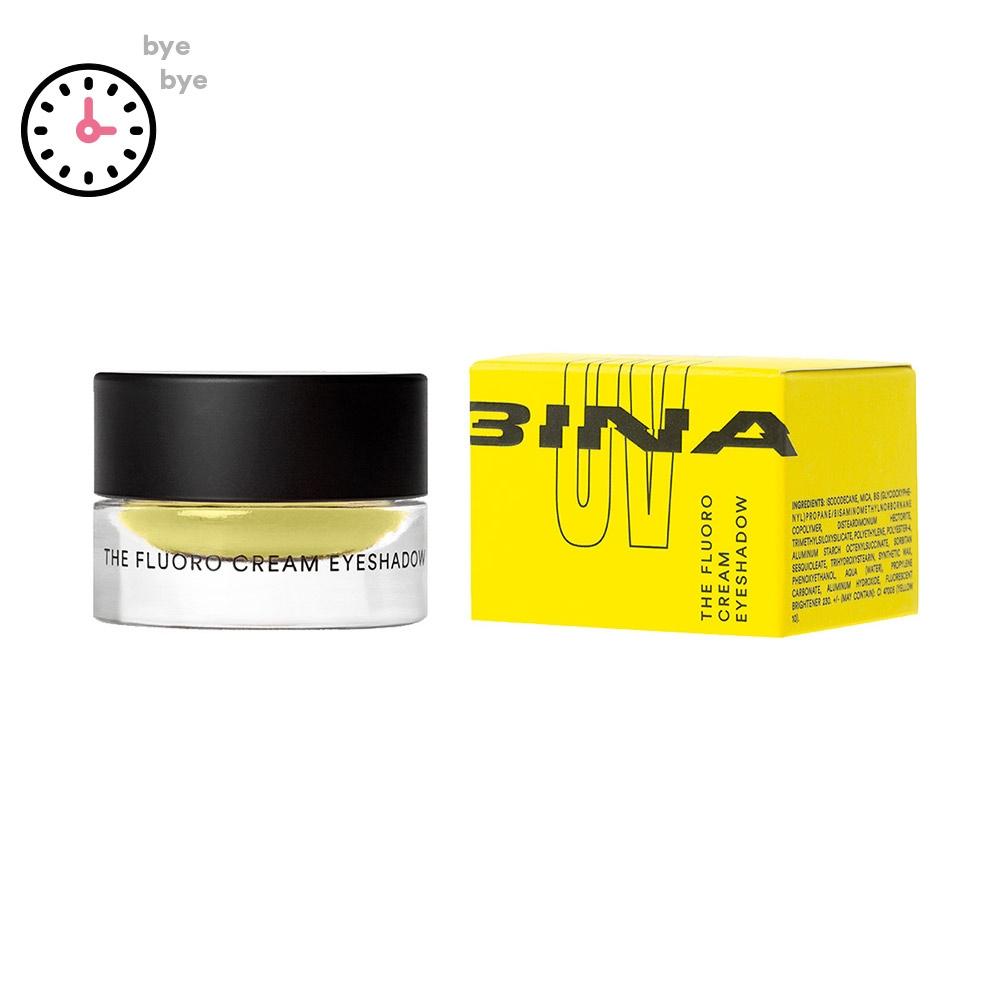 3INA Makeup | The Fluoro Cream Eyeshadow 400 Yellow