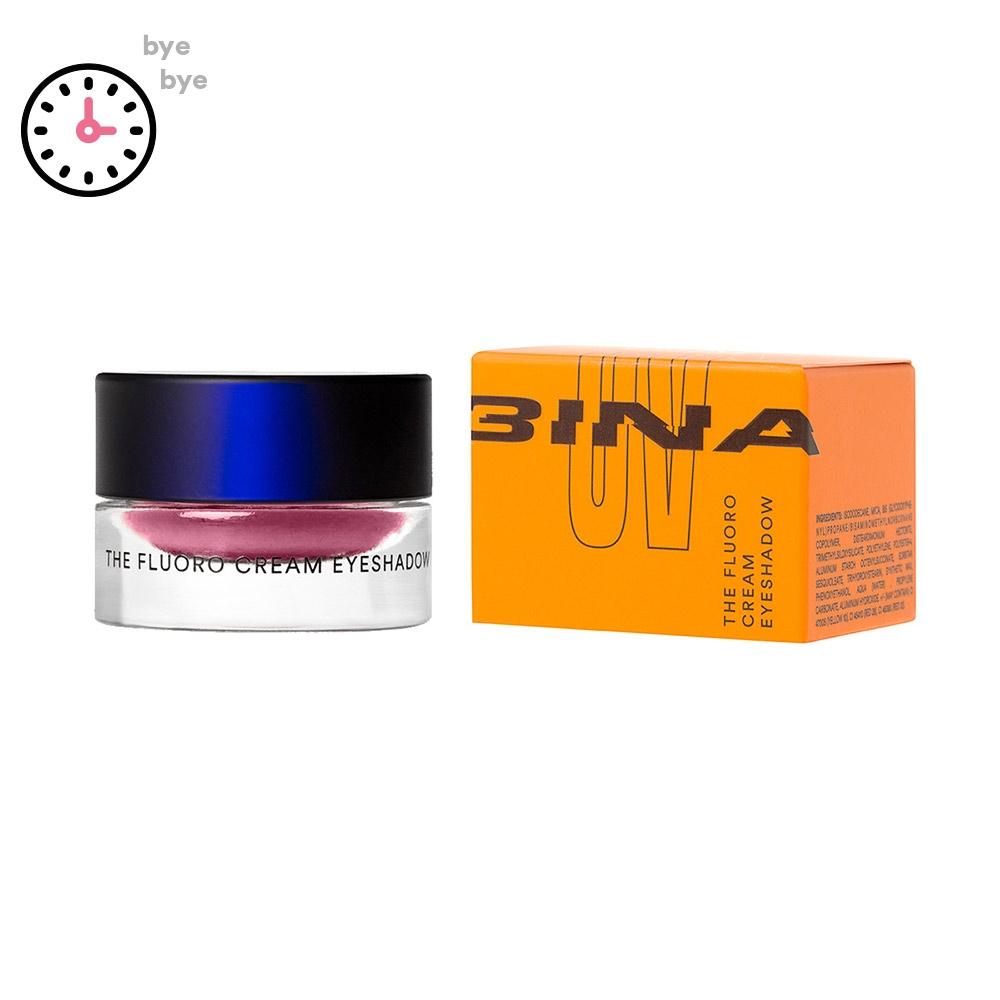 3INA Makeup | The Fluoro Cream Eyeshadow 401 Orange
