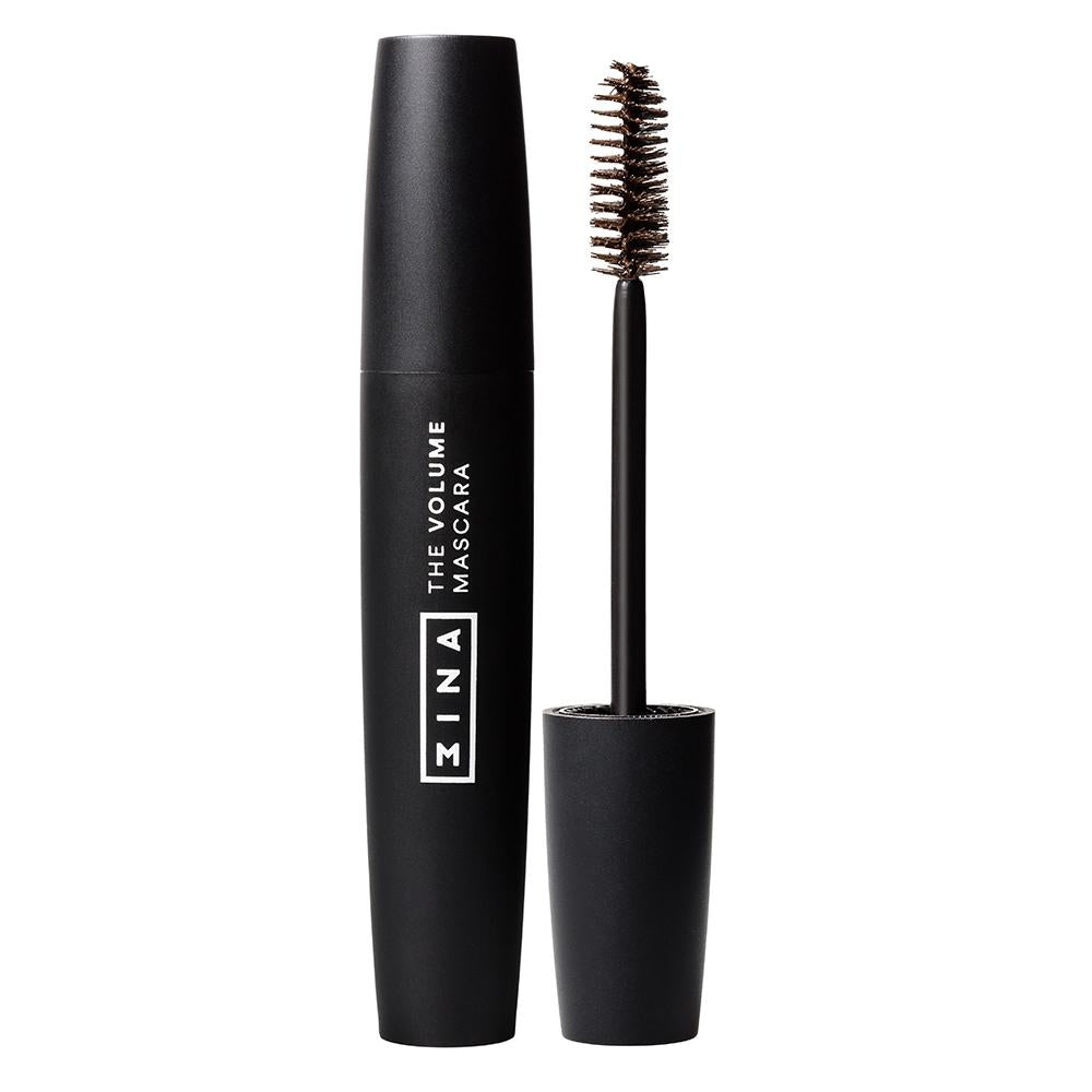 3INA Makeup | The Volume Mascara Brown | Vegan