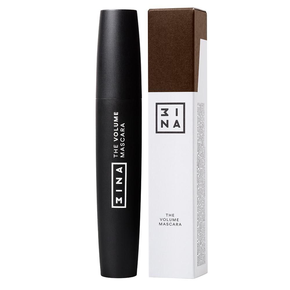 3INA Makeup | The Volume Mascara Brown | Vegan