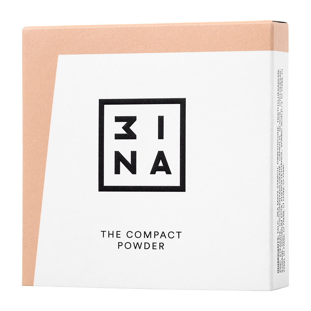 3INA Makeup | The Compact Powder 204 Nude | Vegan