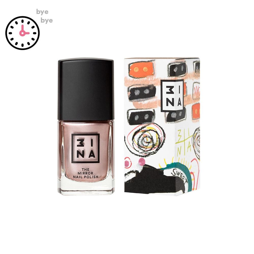 3INA Makeup | The Mirror Nail Polish 501 Pink | Vegan