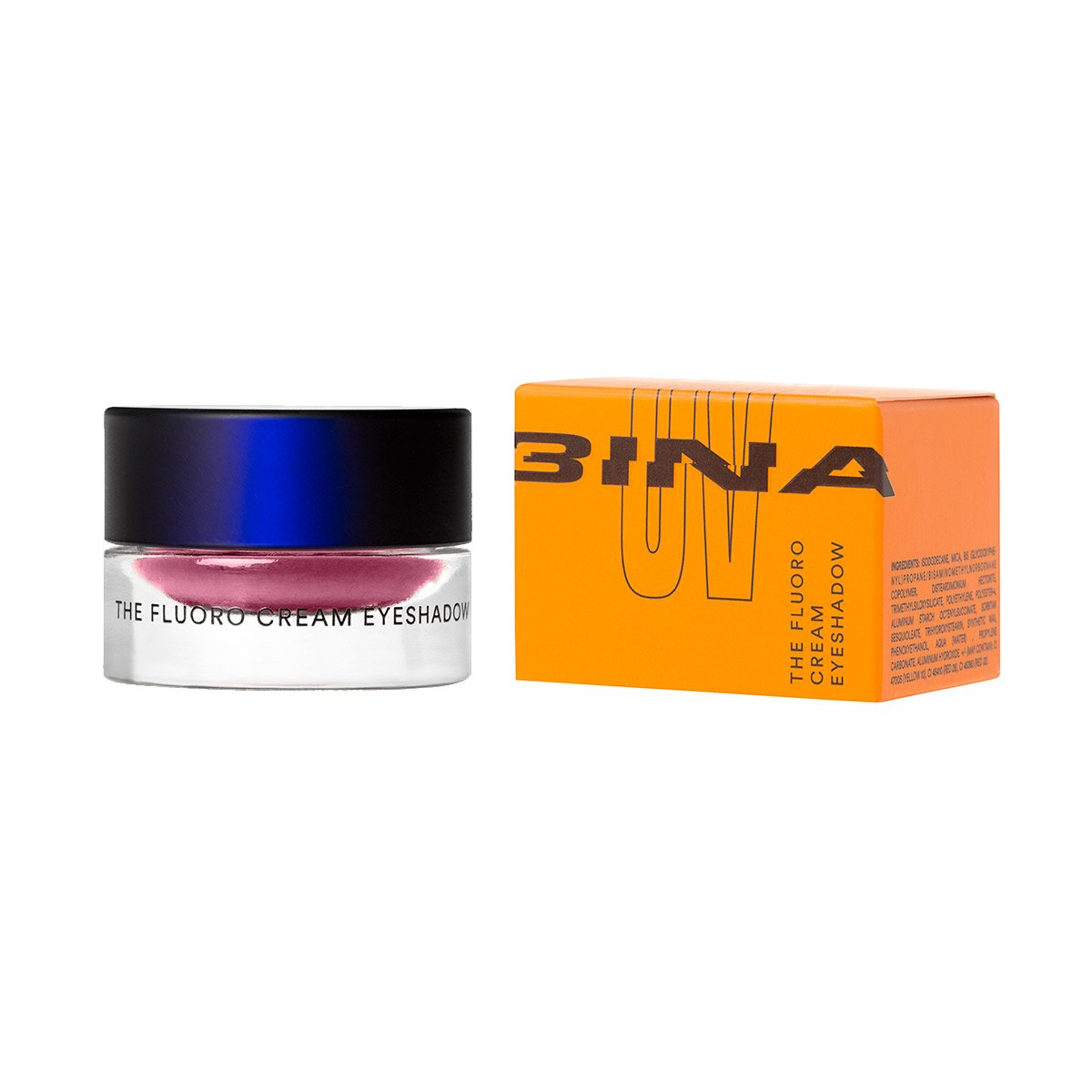 3INA Makeup | The Fluoro Cream Eyeshadow 401 Orange