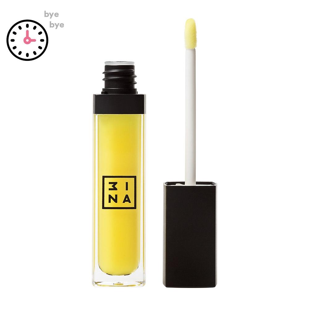 3INA Makeup | The Fluoro Lip Gloss 200 Yellow | Vegan