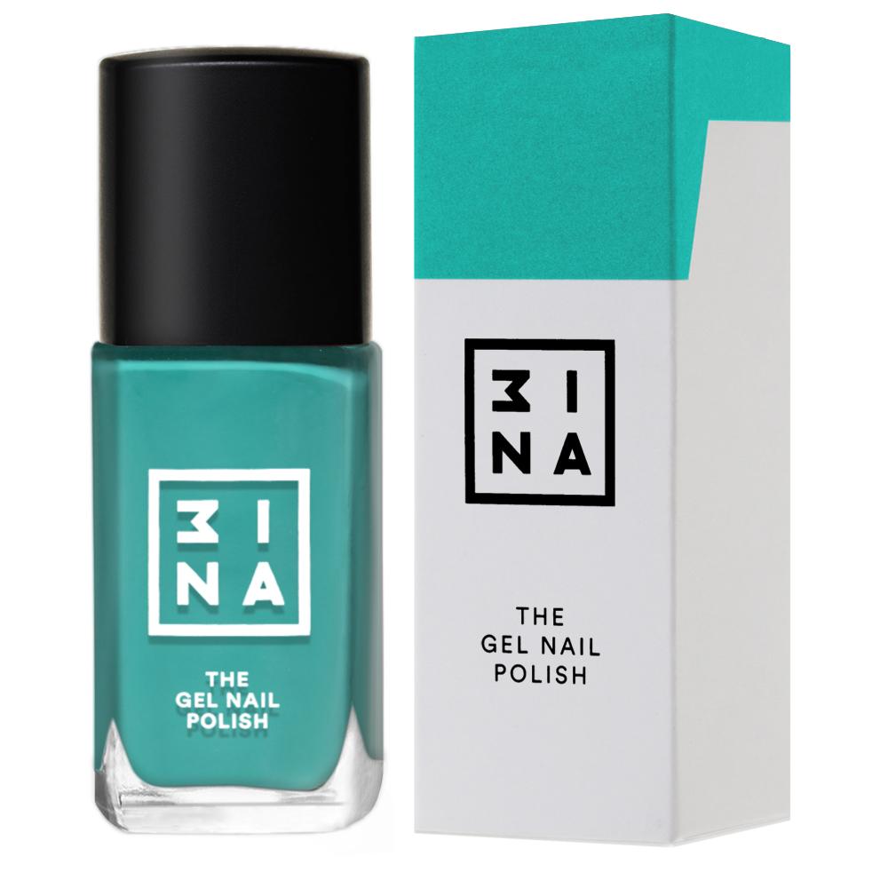 3INA Makeup | The Gel Nail Polish 213 Green | Vegan