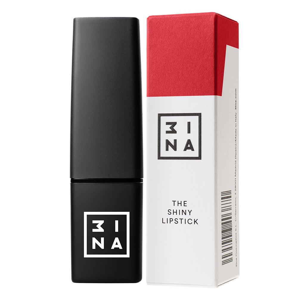 3INA Makeup | The Shiny Lipstick 207 Red | Vegan